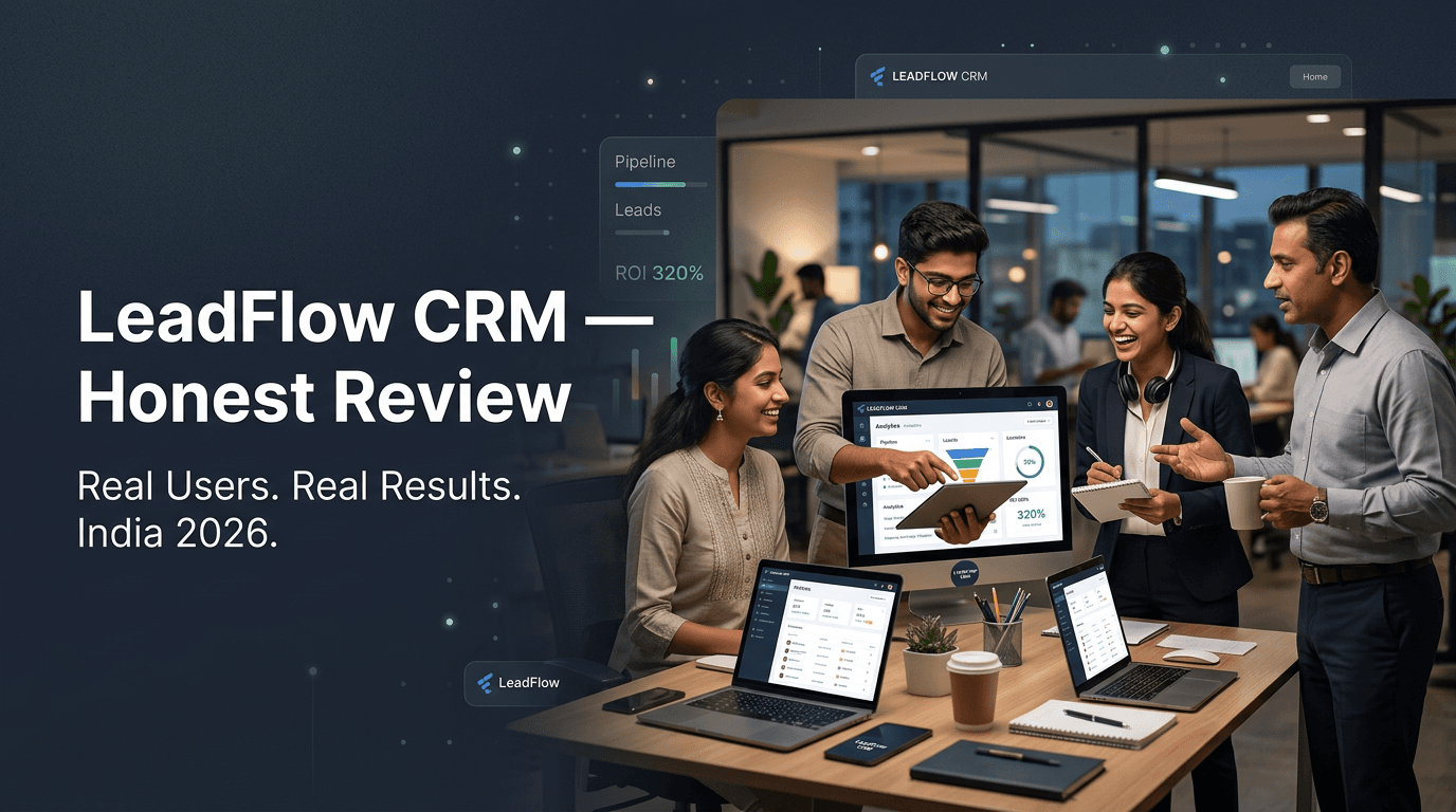 LeadFlow CRM Review — Actual Users Kya Bolte Hain? (Honest)