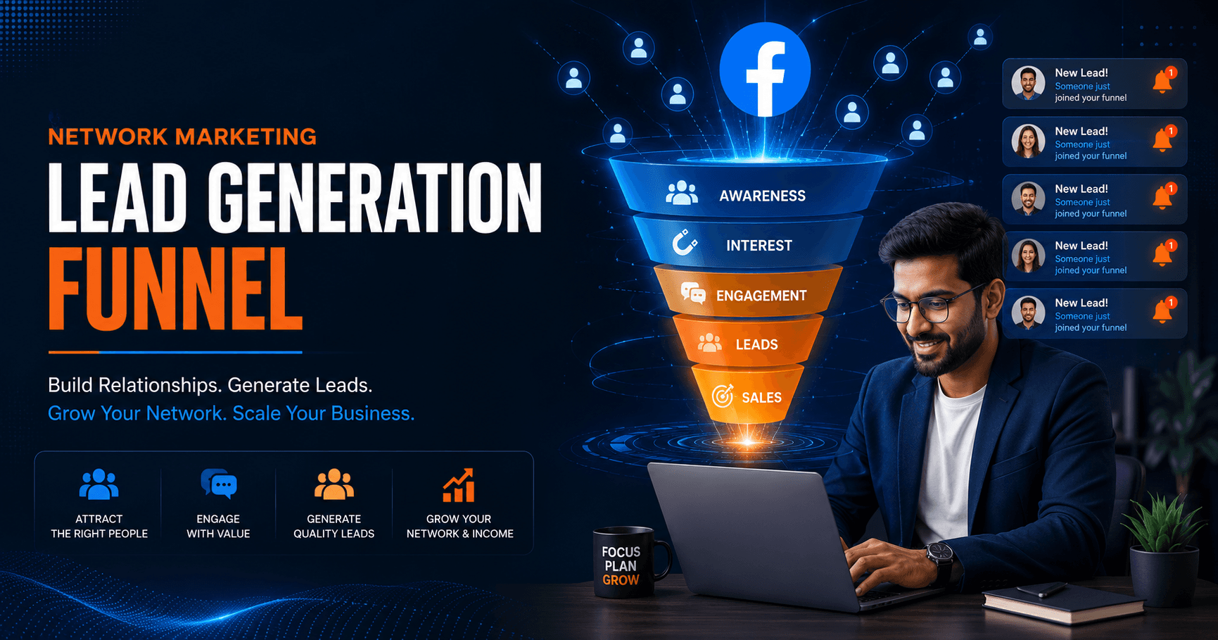 MLM Leads Kaise Generate Kare 2026 — 7 Proven Tarike