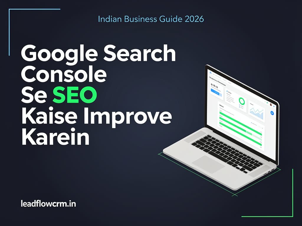 Google Search Console Se Apni Website Ki SEO Kaise Improve Karein — Indian Business Guide 2026